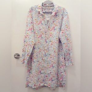 Frank & Eileen Hunter Linen Shirtdress L